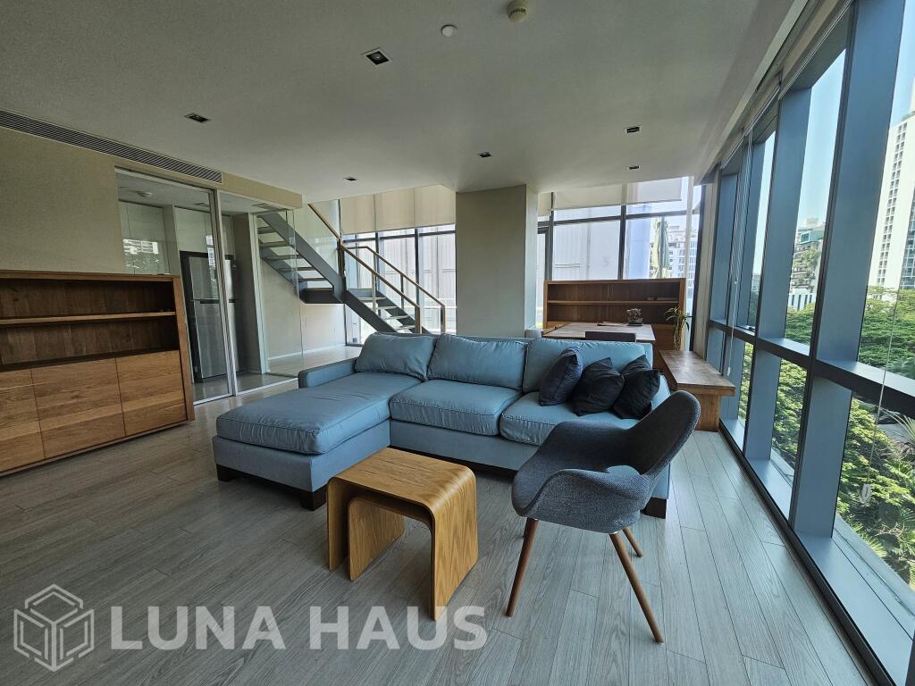 Luxury Duplex 2 Bedroom Condo in Heart of Asoke, Sukhumvit - For Sale/Rent