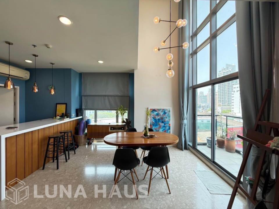 Luxury Duplex 2 Bedroom Condo Near BTS Thonglor, Sukhumvit - For Rent - Condo