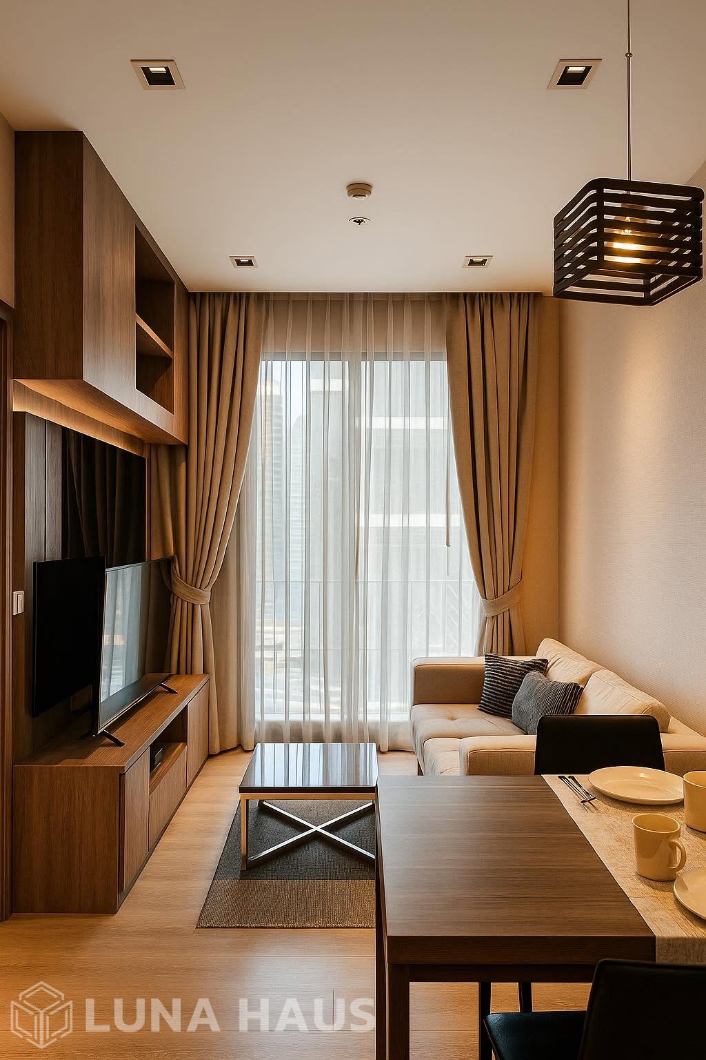 Modern 1 Bedroom Condo Near BTS Thonglor, Sukhumvit - For Rent