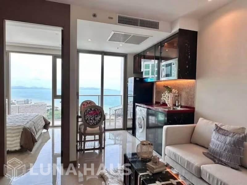 Pet-Friendly 1 Bedroom Condo With Sea View in Jomtien, Pattaya - For Rent - Condo
